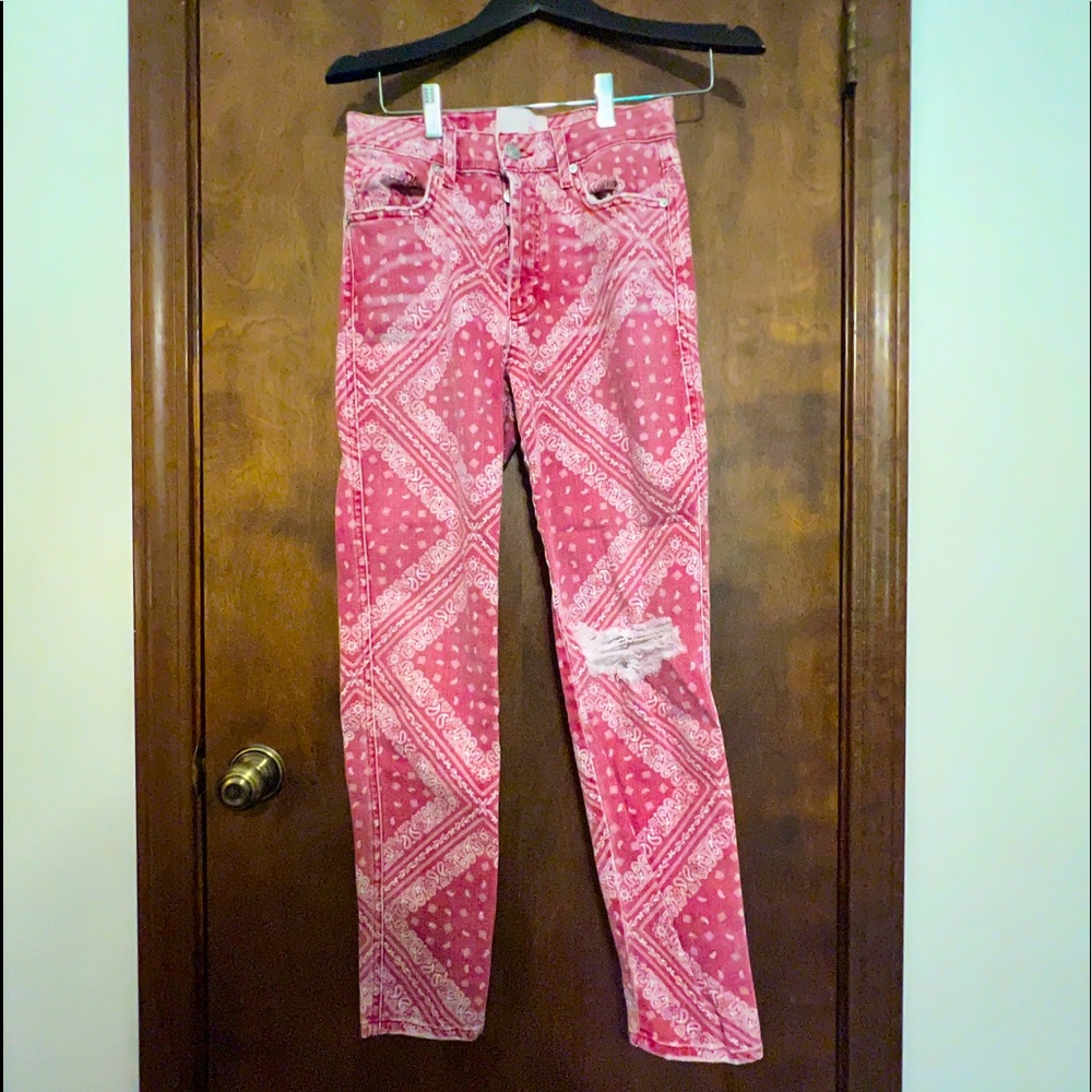 Revice - la la land crops denim